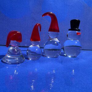 Vintage Norway Hadeland and Randsfjord Glassverk - Glass Art Crystal